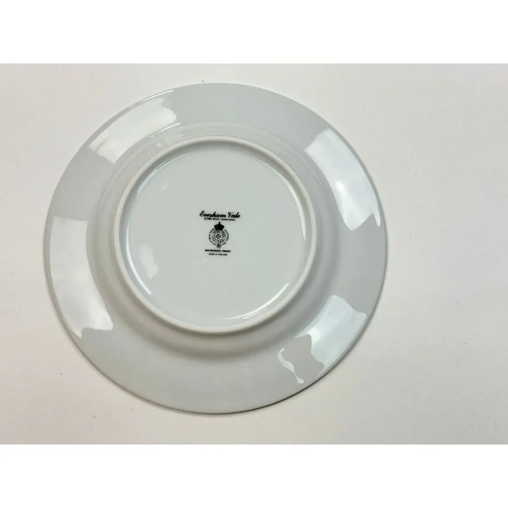 Royal Worcester Evesham Vale 5 Piece Place Setting NEW Fine English PorcelainTea